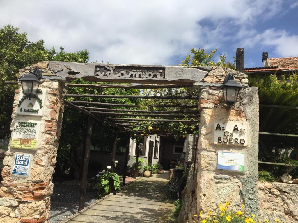 Agriturismo I Lamoi Finale Ligure Eksteriør bilde